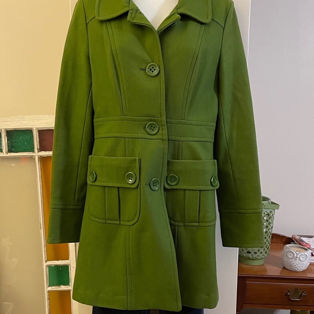 Tulle winter coat